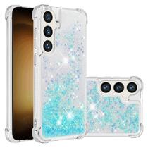 Capa de telefone COTDINFOR para Samsung Galaxy S26 Plus Glitter Blue