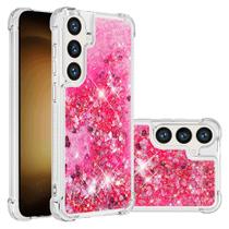 Capa de telefone COTDINFOR Samsung Galaxy S26 Plus Glitter Love Pink