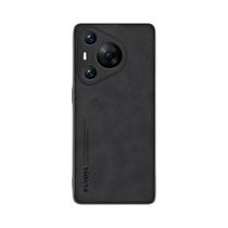Capa De Telefone De Couro De Ovelha Luxuosa Com Silicone Para Huawei Pura 80 70 pro P60 pro
