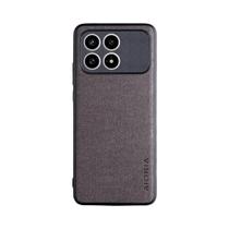 Capa De Telefone De Couro Fashion Para Poco F8 Pro, Capa Ultra Protetora De TPU Macio E Têxtil Duro Capa De Telefone De Couro Fashion Para Poco F8 Pro, Capa Ultra Protetora De TPU Macio E Têxtil Duro