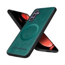 Capa De Telefone De Couro Para Negócios Samsung Galaxy a Series Com Capa Magnética A17 A07 A56 A36