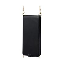 Capa De Telefone De Couro Para Samsung S25 Ultra S24 S23 S22 S21 plus Com Espelho Flip E Alça