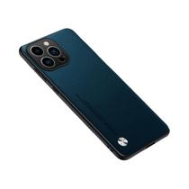 Capa De Telefone De Couro Ultrafina De Luxo Para iPhone 16 15 14 13 12 11 pro Max XR XS Max, À Prova