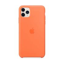 Capa de telefone de silicone Apple para iPhone 11 Pro Max - Vitamina C