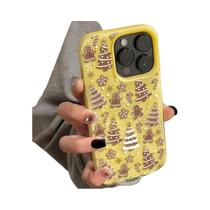 Capa De Telefone De Silicone Kawaii Com Flocos De Neve Para iPhone 17 16 15 14 13 12 11 pro Max plus