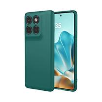 Capa De Telefone De Silicone Líquido Flexível TPU Para Motorola Moto G56 G86 5G, Capa Protetora - NONE