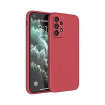 Capa De Telefone De Silicone Líquido Luxuosa Para Samsung A13 A14 A15 A21S A25 A31 A32 A33 A34 A35