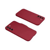 Capa De Telefone De Silicone Líquido Macio Para Samsung Galaxy S23 S22 S21 S20 Fe Ultra Plus Capa