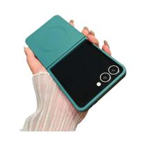 Capa De Telefone De Silicone Líquido Magnético Macio Para Samsung Galaxy Z Flip 7 FE 6 5 4 3 5G