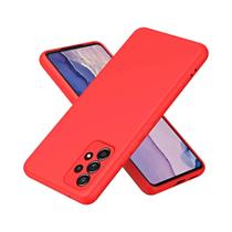 Capa De Telefone De Silicone Líquido Para Samsung Galaxy A52 A52S 4G 5G, Capa Traseira Macia Com