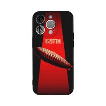 Capa De Telefone De Silicone Macia L-Led Band Zeppelin Para iPhone 16 15 14 13 12 11 pro Max