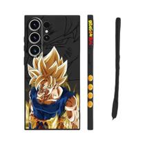 Capa De Telefone De Silicone Samsung Galaxy S24 Ultra S22 S20 Fe S21 Plus S23 Ultra 5g D-dragon Ball