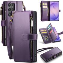 Capa de telefone Deekeewe Wallet com suporte de cartão para Samsung S26 Ultra Capa de telefone Deekeewe Wallet com suporte de cartão para Samsung S26 Ultra