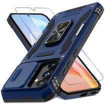Capa de telefone DEERLAMN para Samsung Galaxy S24 FE com protetor de tela
