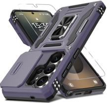 Capa de telefone DEERLAMN para Samsung Galaxy S26 Ultra 6.9" roxa Capa de telefone DEERLAMN para Samsung Galaxy S26 Ultra 6.9" roxa