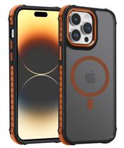 Capa de telefone DEERLAMN Strong Magnetic para iPhone 14 Pro Max