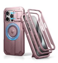 Capa de telefone Dexnor para iPhone 15 Pro com suporte e capa