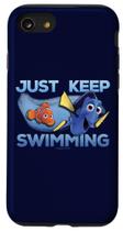 Capa de telefone Disney Pixar Finding Dory Nemo & Dory para iPhone SE (2020)/7/8 Capa de telefone Disney Pixar Finding Dory Nemo & Dory para iPhone SE (2020)/7/8