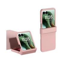 Capa De Telefone Dura Colorida Em PC Para Motorola Razr 60 50 40 Ultra Com Proteção De Hinge