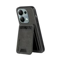 Capa De Telefone Em Couro Com Slot Para Cartões Para Xiaomi 14T 13T 11T pro Redmi Note 14 13 12 11