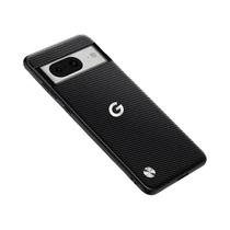 Capa De Telefone Em Couro Kevlar Fosco Para Google Pixel, Capa À Prova De Choque Em PU TPU Com LOGO