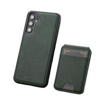 Capa De Telefone Em Couro Magsafe 2 Em 1 Para Samsung Galaxy S26 S25 S24 S23 S22 S21 Ultra plus FE