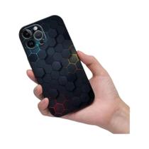 Capa De Telefone Em Fibra De Carbono Com Parte Traseira Macia Para iPhone 11 12 13 Mini 15 plus X XS