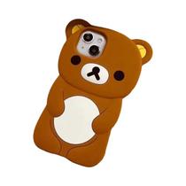 Capa De Telefone Em Silicone 3D Casal De Urso Para iPhone SE X XS XR 4 4S 5 5S 7 8 11 12 13 14 15 Capa De Telefone Em Silicone 3D Casal De Urso Para iPhone SE X XS XR 4 4S 5 5S 7 8 11 12 13 14 15