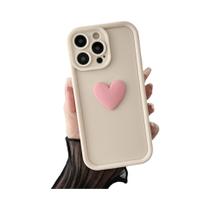 Capa De Telefone Em Silicone 3D Em Forma De Coração Para iPhone 15 pro Max 14 13 12 11 X XR XS Max 7 Capa De Telefone Em Silicone 3D Em Forma De Coração Para iPhone 15 pro Max 14 13 12 11 X XR XS Max 7