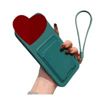 Capa De Telefone Em Silicone Líquido Para Samsung Galaxy A56 5G, Capa De Carteira À Prova De Choque