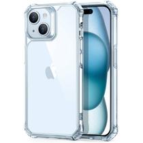 Capa de telefone ESR Air Armor Series para iPhone 15 azul transparente