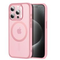 Capa de telefone ESR para iPhone 15 Pro Max translúcida rosa fosco
