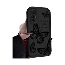 Capa De Telefone Estética Em Forma De Borboleta Rosa Para Xiaomi Poco F7 F6 F5 F4 F3 M5s C65 C75 C71