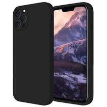 Capa de telefone FireNova Silicone para iPhone 12 Pro 6.1" preta