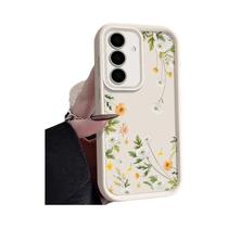Capa De Telefone Floral Macia Para Samsung Galaxy S26 S25 Edge A57 A37 A17 A56 A16 A55 A54 A15 A26