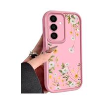 Capa De Telefone Floral Macia Para Samsung Galaxy S26 S25 Edge A57 A37 A17 A56 A16 A55 A54 A15 A26
