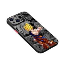 Capa De Telefone Fosca À Prova De Choque Dragon Balls Para Apple Iphone 13 14 15 Pro Max Mini Xr Se