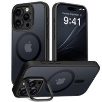 Capa de telefone GolbinBox para iPhone 15 Pro com Magsafe Black