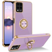 Capa de telefone GUAGUA REVVL 6 Pro 6,82", suporte de anel 360, roxa Capa de telefone GUAGUA REVVL 6 Pro 6,82", suporte de anel 360, roxa