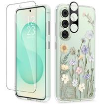 Capa de telefone GVIEWIN para Samsung Galaxy S25 Plus com protetor