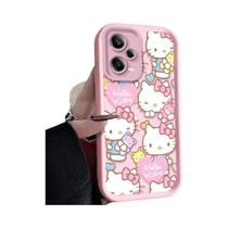 Capa De Telefone Hello Kitty Adorável Para Xiaomi Redmi Note 13 14 12 11 pro plus 5G 12S 11S 10S 10