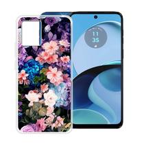 Capa de telefone HGJTFANY para Motorola Moto G14 de silicone transparente de 6,5"