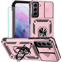 Capa de telefone HNHYGETE Samsung S21 Plus à prova de choque em ouro rosa Capa de telefone HNHYGETE Samsung S21 Plus à prova de choque em ouro rosa