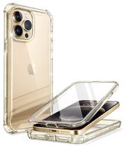 Capa de telefone i-Blason Ares para iPhone 13 Pro Max 6,7" dourada/glitter