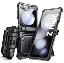 Capa de telefone i-Blason Armorbox com suporte para Samsung Z Flip 6