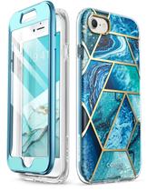 Capa de telefone i-Blason Cosmo Series para iPhone SE 2020/7/8 azul Capa de telefone i-Blason Cosmo Series para iPhone SE 2020/7/8 azul