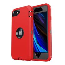 Capa de telefone jaroco para iPhone SE 2022/2020/8/7 4,7" vermelha Capa de telefone jaroco para iPhone SE 2022/2020/8/7 4,7" vermelha