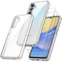 Capa de telefone JeTech 3 em 1 Samsung Galaxy A15 5G/4G de 6,5 polegadas