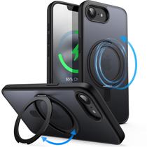 Capa de telefone JeTech com anel giratório de 360 para iPhone 16e 6.1" 2025