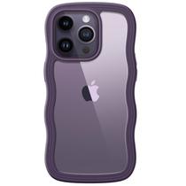 Capa de telefone JeTech Cute para iPhone 14 Pro Max 6,7" roxa profunda Capa de telefone JeTech Cute para iPhone 14 Pro Max 6,7" roxa profunda